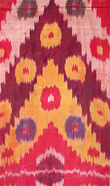 Ikat in seta Uzbeckistan