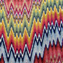 Tessuto fiammato in seta (Italia-Umbro)